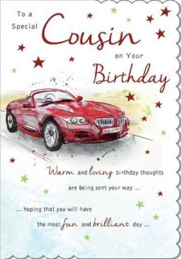 Picture of SPECIAL COUSIN BIRTHDAY CARD
